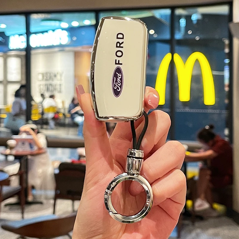 福特09/11/12/13款经典福克斯嘉年华钥匙包16/18老款翼博车外套扣