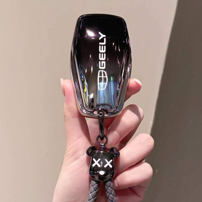 专用吉利汽车钥匙套星越l星瑞帝豪s博越缤越缤瑞远景X6豪越包扣壳