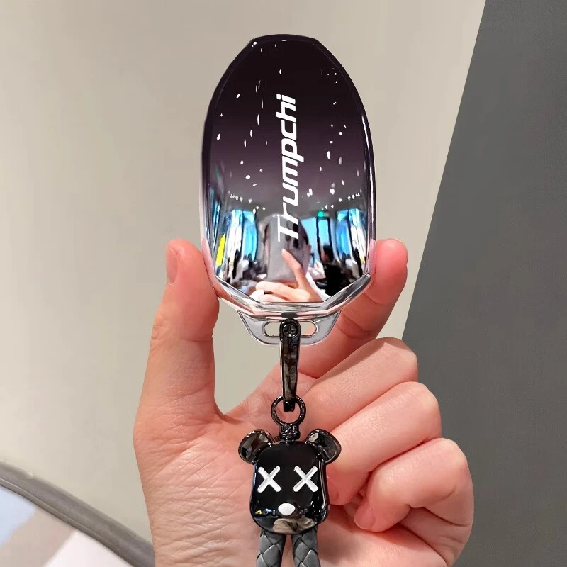 广汽传祺影豹汽车钥匙套女23款m8传奇二代GS8影酷包扣专用保护壳