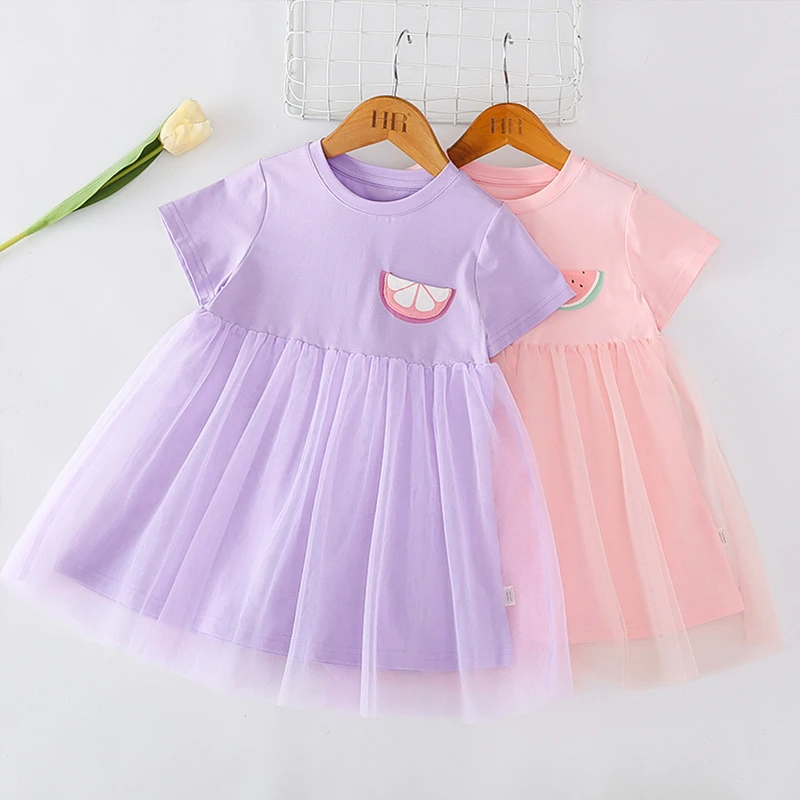 女童韩版纱纱连衣裙宝宝337童装儿童女宝夏款女童夏季儿童裙子