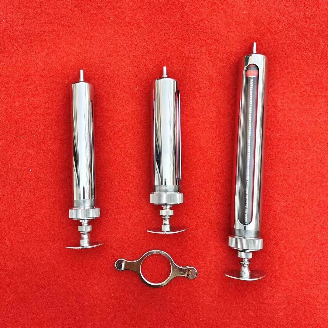 兽用金属注射器猪牛羊鸡鸭鹅家家禽家蓄注射器养殖场使用注射器