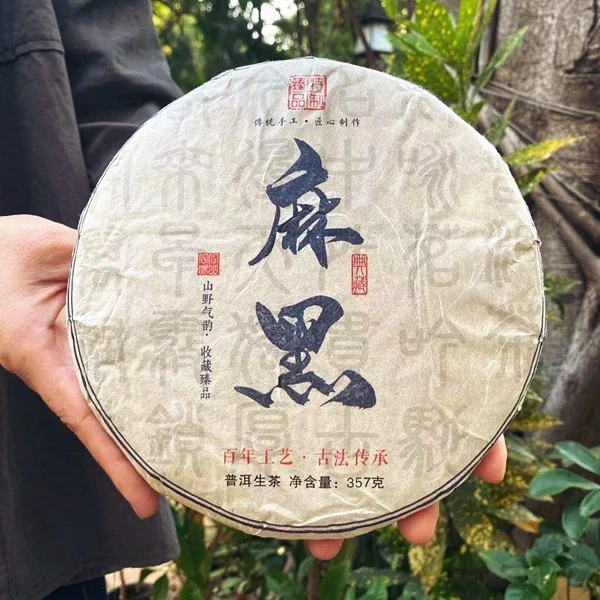 2023·易武麻黑 头春纯料普洱茶生茶