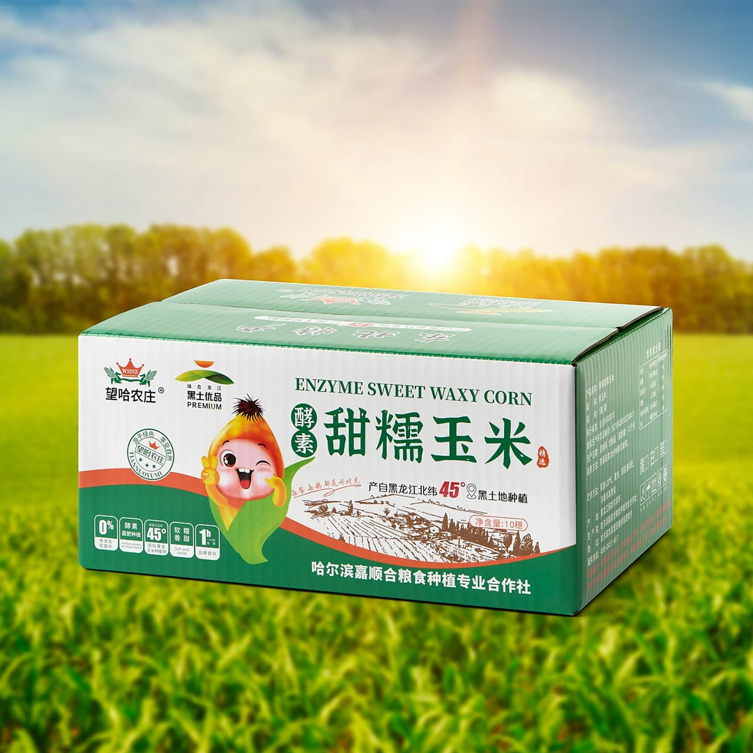 【雪儿专属】望哈农庄甜糯玉米（每箱10棒，每棒200克）