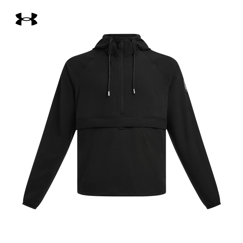 安德玛官方UA Launch Elite爆冷系列男子梭织跑步运动夹克1386622