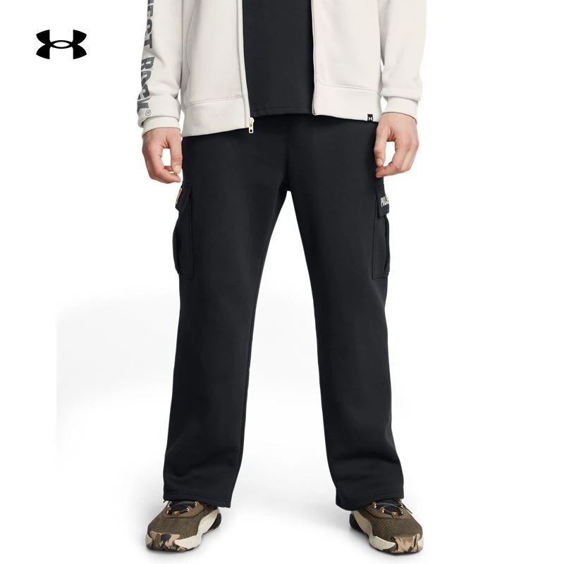 安德玛官方UA春季Project Rock强森男子运动休闲长裤1386903