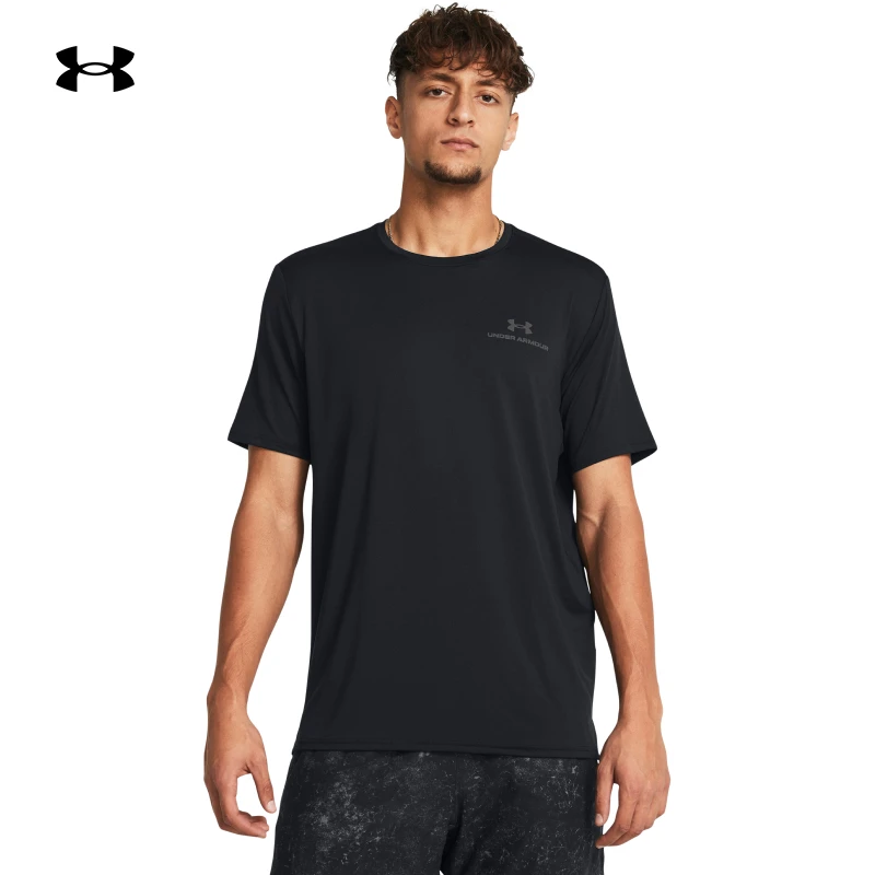 安德玛官方UA Vanish Rush男子训练运动短袖T恤1383973