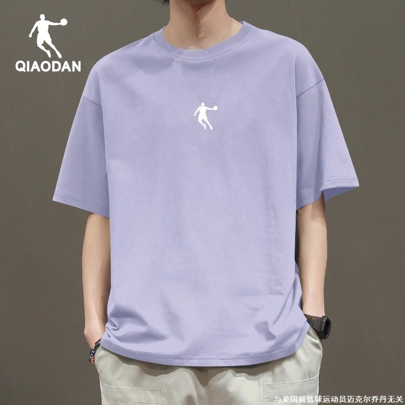 乔丹短袖T恤男夏季新款薄荷曼波男士宽松半袖t情侣款运动上衣男装