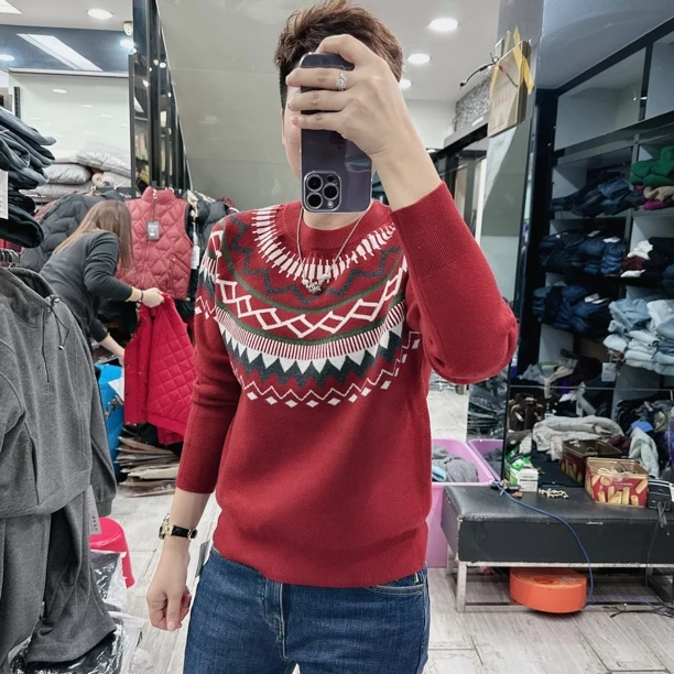 秋冬韩版亲肤太阳花2色毛衣9700品