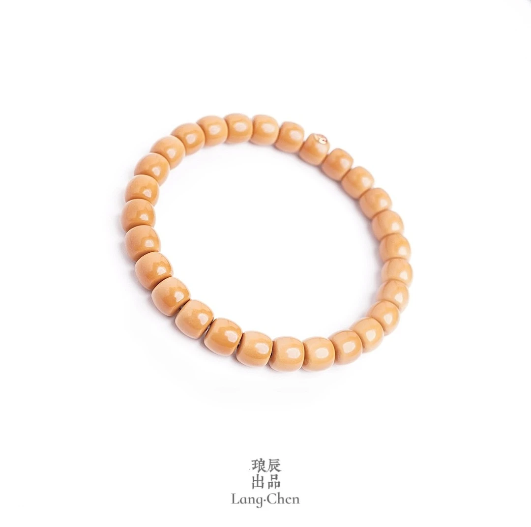 【典藏】9MM 极限弧老型橄榄核老挝核尖单圈 琅辰出品