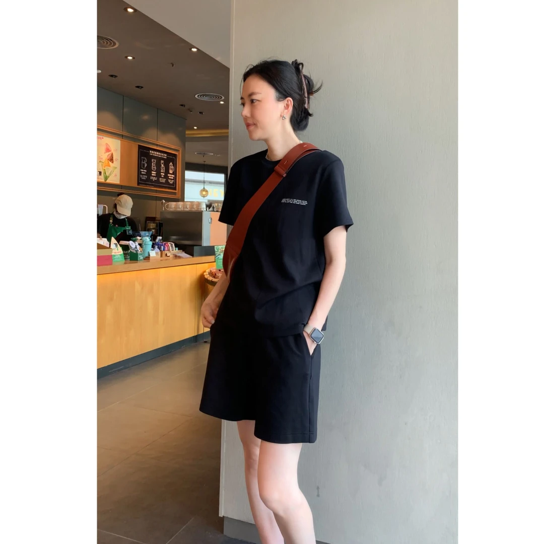 瑞瑞 ANNYRUI   "动感时代"进口有机棉舒适挺括有型时尚休闲套装