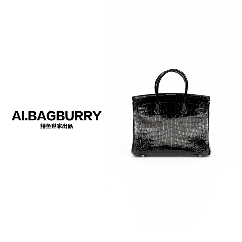 AI.BAGBURRY2025新款轻奢高端鳄鱼皮女包 时尚气质女士百搭手提包