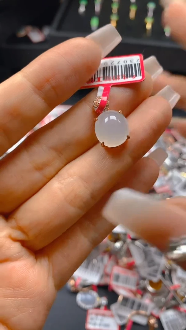 【闪购商品】翡翠吊坠(不含链)银S925镶嵌0832884363