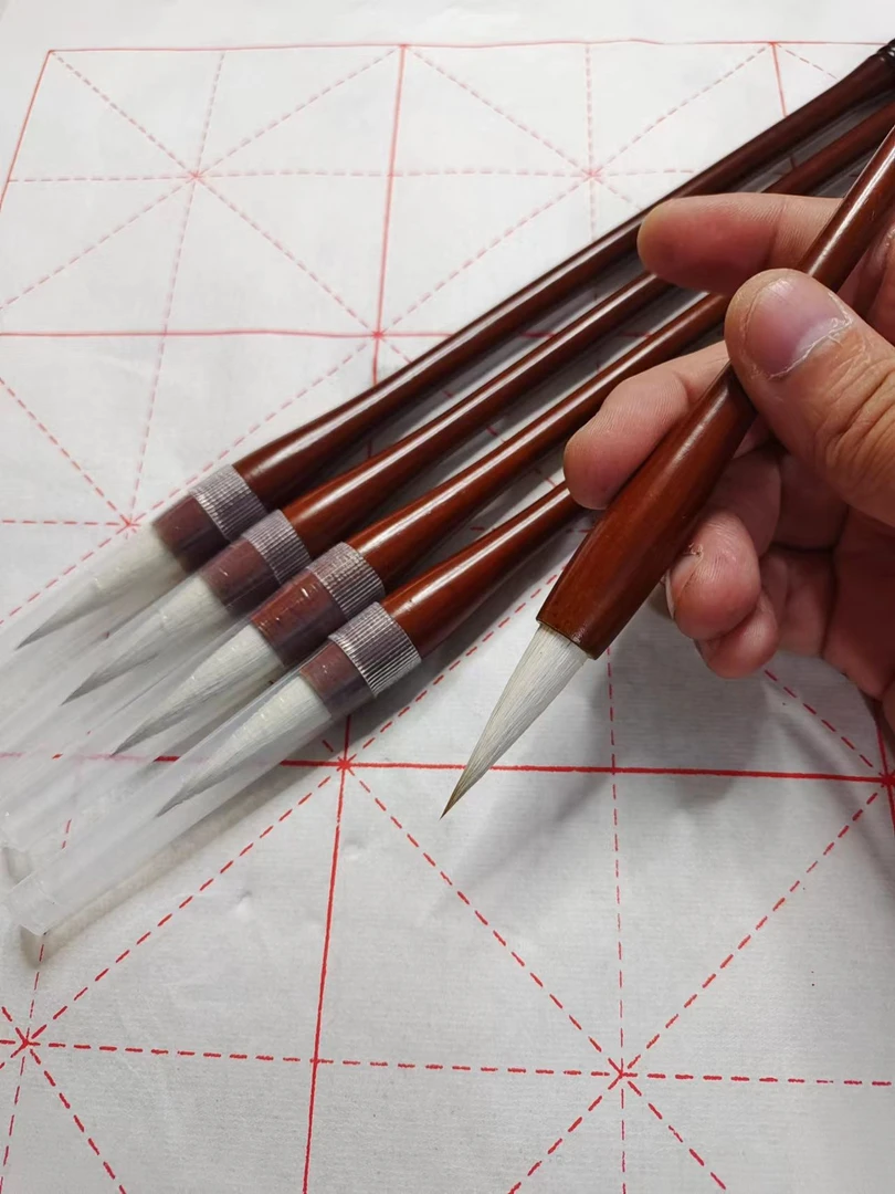 （邹小清笔莊）5支中号梦笔生辉 高品质狼羊兼毫