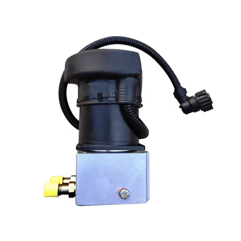 适配东风天龙旗舰KL驾驶室原厂举升油泵升降油泵液压泵电机带底座