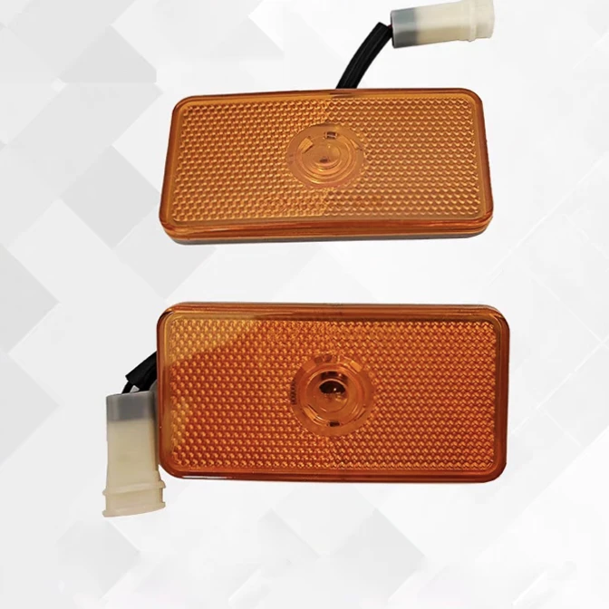 东风天锦VR KR货箱边灯车厢警示灯示宽灯货车大箱边灯自带粘胶