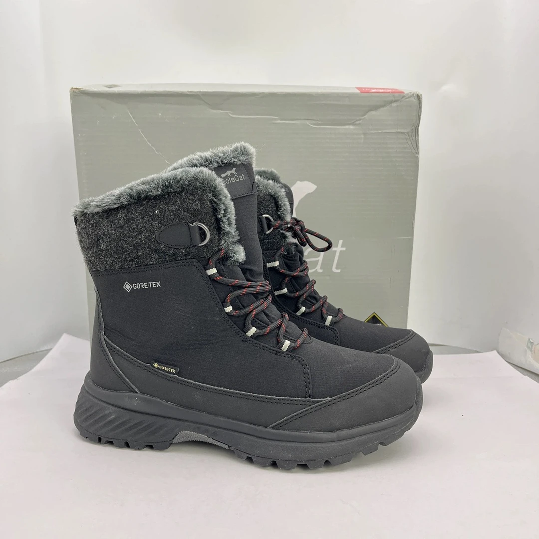 抗寒-30°抽口瑞典加绒加厚雪地靴gtx防水