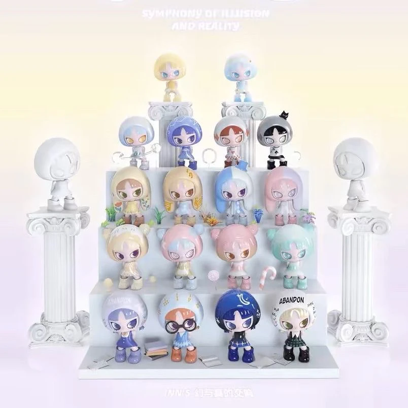 INN音幻与真的交响系列盲盒桌面摆件玩具迷你萌粒盲袋挂件偶手办