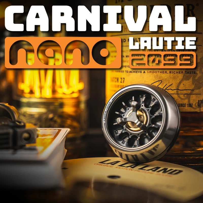 【铁柱】 傲娇老铁匠嘉年华nano金属桌面轮盘指尖陀螺手指解压玩具