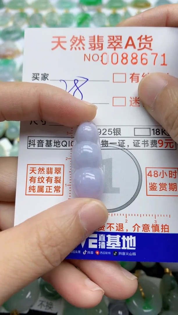 【闪购商品】翡翠挂件未镶嵌6