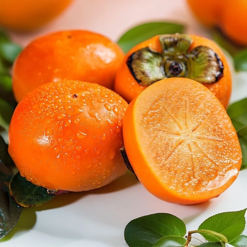 现摘巧克力脆柿子(软了）（份/5斤装)(仅限大同平城区云冈区可拍)