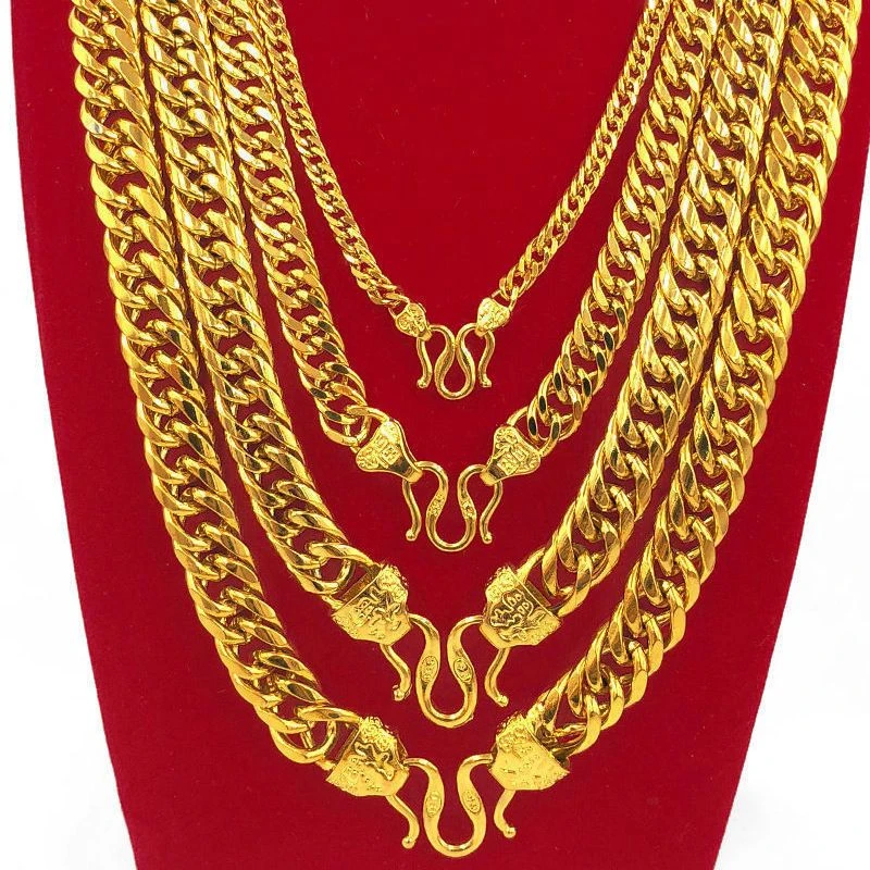 铜合金项链 男士经典款老板项链时尚霸气