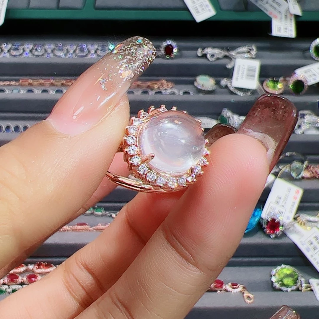 【闪购商品】芙蓉石戒指合金