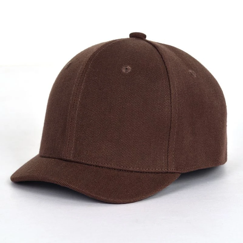 3厘米短檐全封闭棒球帽男女款鸭舌帽潮流百搭硬顶太阳帽子遮阳帽