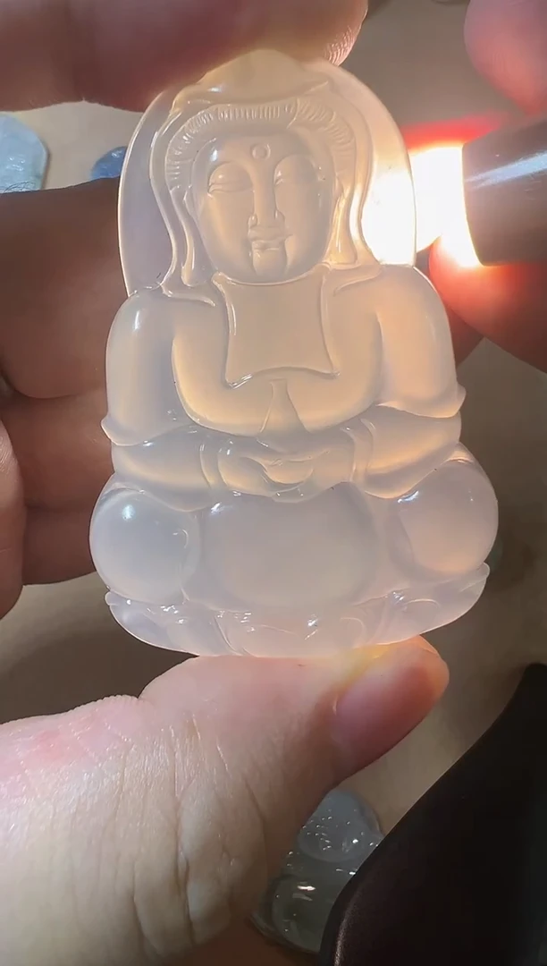 【闪购商品】定制翡翠未镶嵌观音