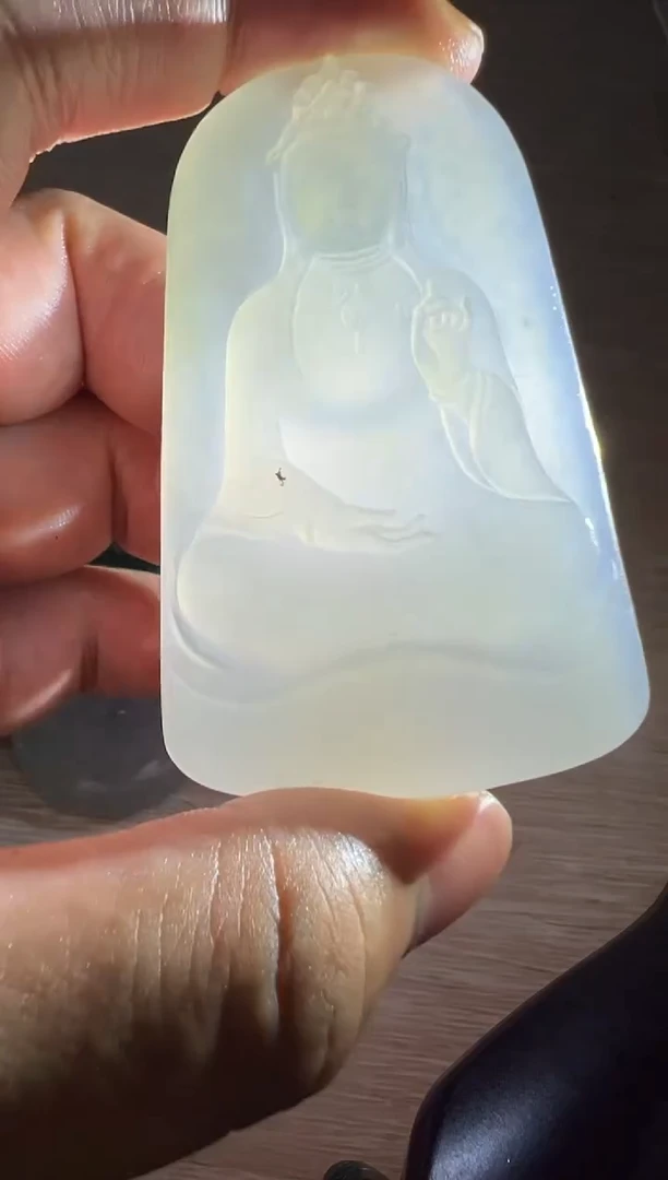 【闪购商品】定制翡翠未镶嵌观音