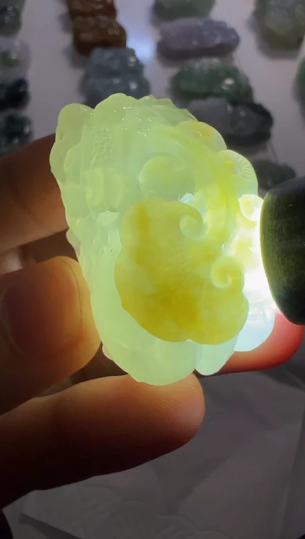 【闪购商品】定制翡翠未镶嵌貔貅