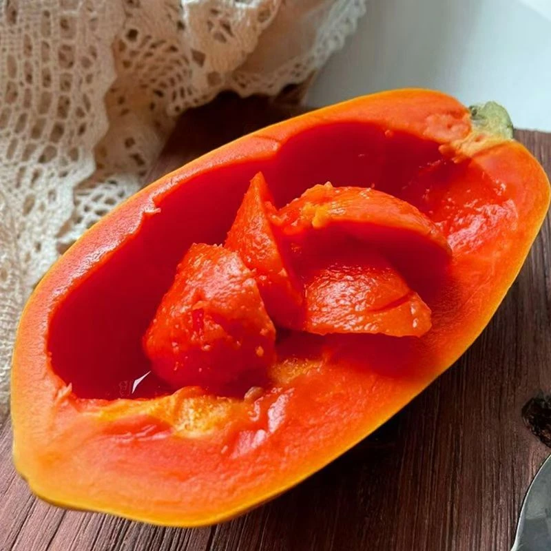 【树上自然熟】红心牛奶木瓜超甜新鲜红心水果木瓜产地直发整箱包邮