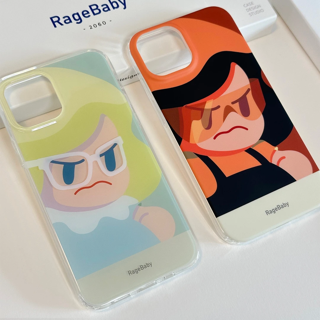 RageBaby2023新款怒宝手机壳 IMD双层 全包手机壳 亮光 磨砂材质