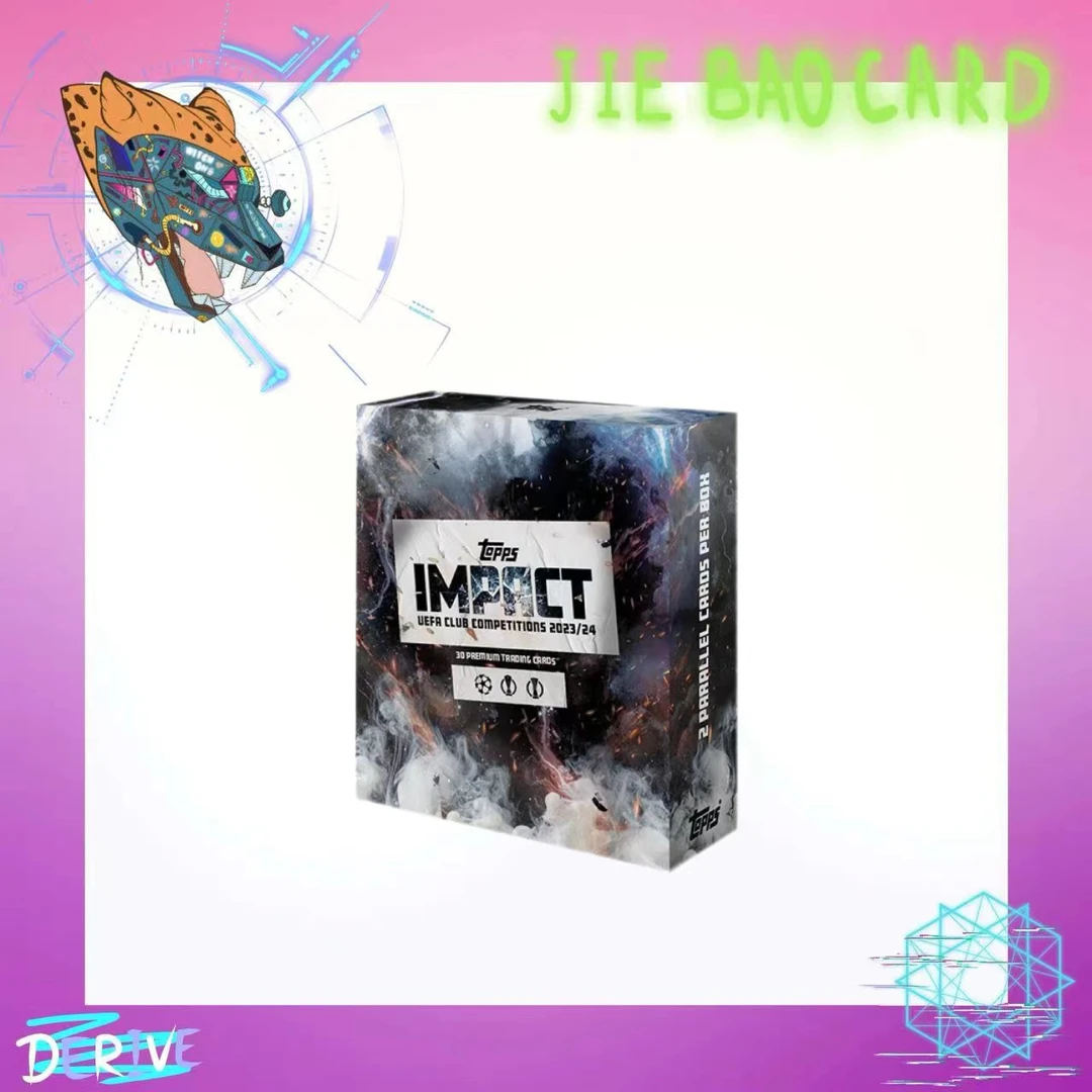 Topps 23-24 欧战 impact 冲击盒球星卡盲盒（默认待拆）