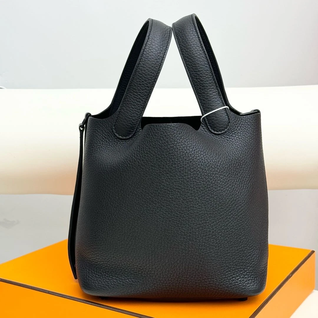 全新未使用 Hermes/爱马仕 爱马仕 Hermes 菜篮子18 soblack Z刻