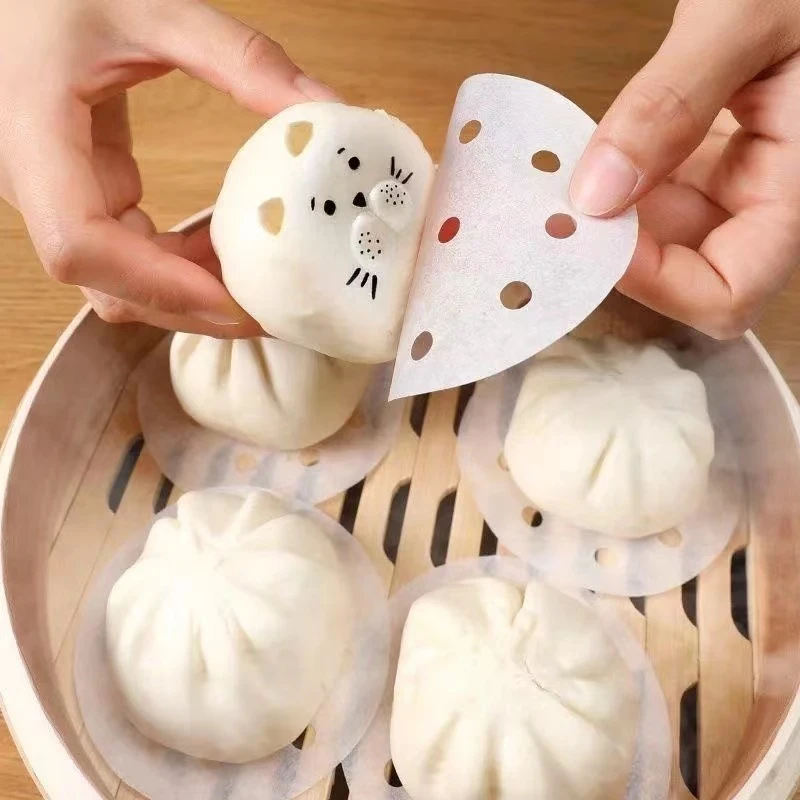 【实力宠粉拍200送200】蒸包子纸家用蒸笼不粘笼纸烘培垫纸