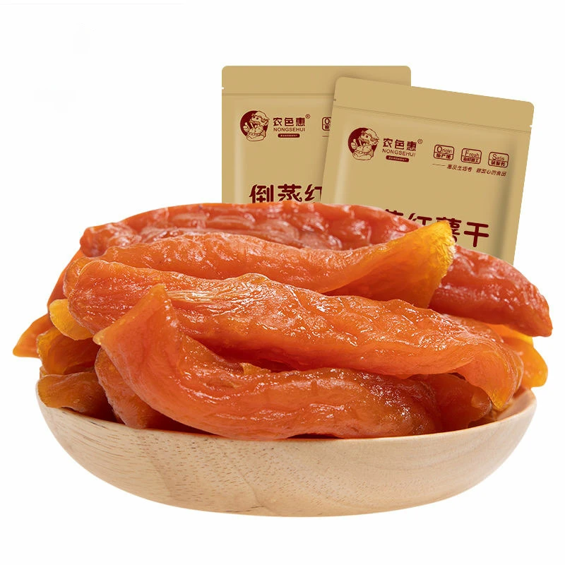 农色惠倒蒸红薯干烘烤原味地瓜干番薯干网红零食休闲零食特产香甜