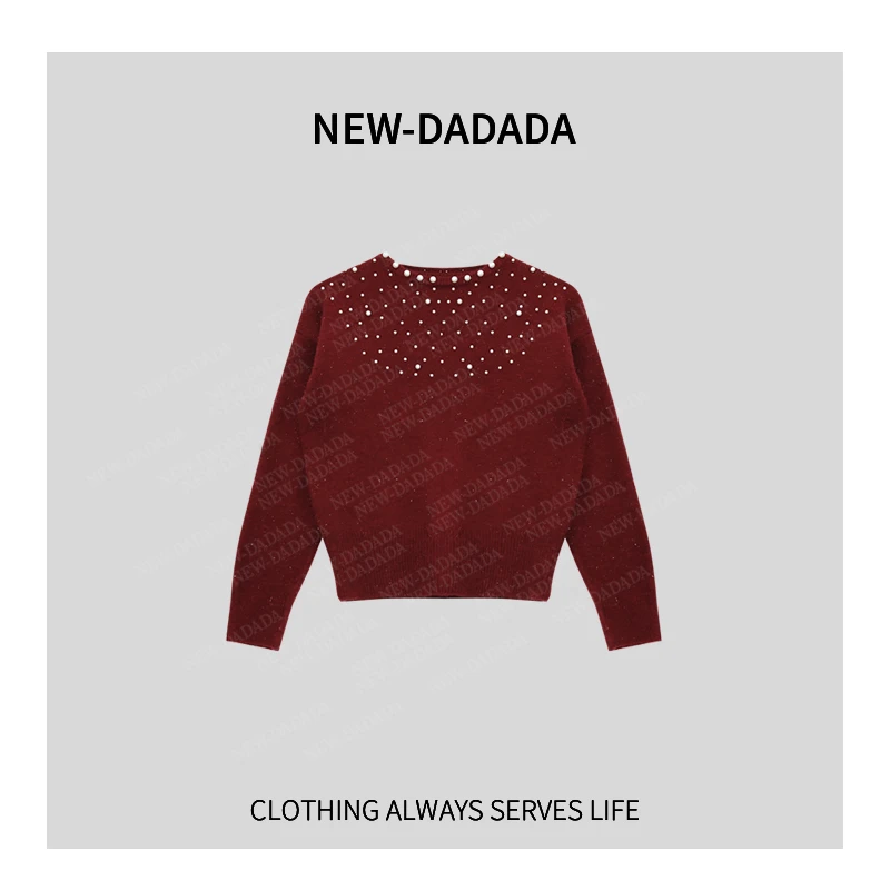 利达 NEW DADADA【松间步月】时尚百搭女款毛衣TDK3129