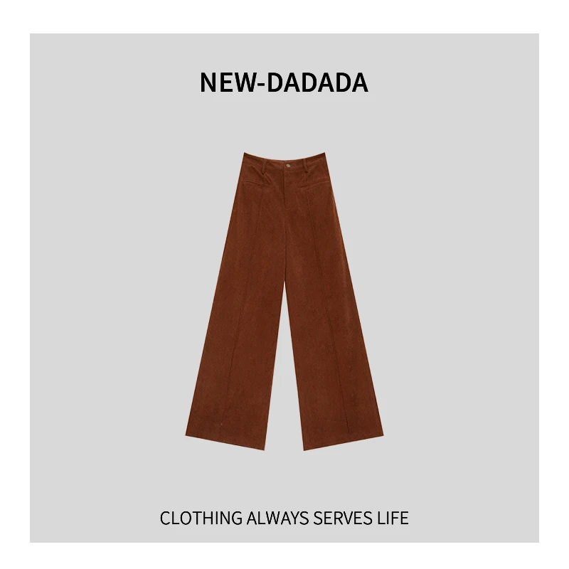 利达 NEW DADADA【经典回潮】显瘦百搭设计师简约休闲长裤TQ804