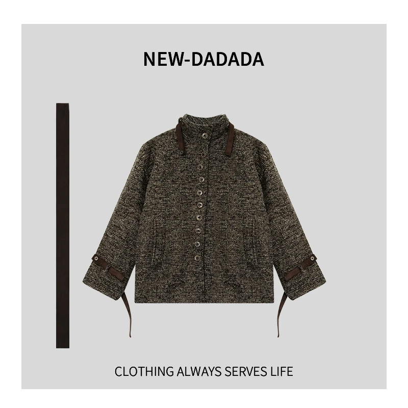 清清利达 NEW DADADA 【山本外套】高级感时尚百搭短外套TBC1693