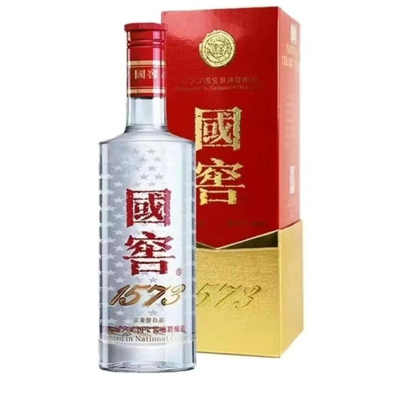 国窖1573白酒泸州老窖1573 浓香型白酒500ml×1瓶高端宴请送礼