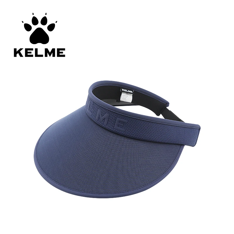 卡尔美空顶帽1包×1个夏防紫外线贝壳遮阳帽空顶太阳帽子大檐夏天