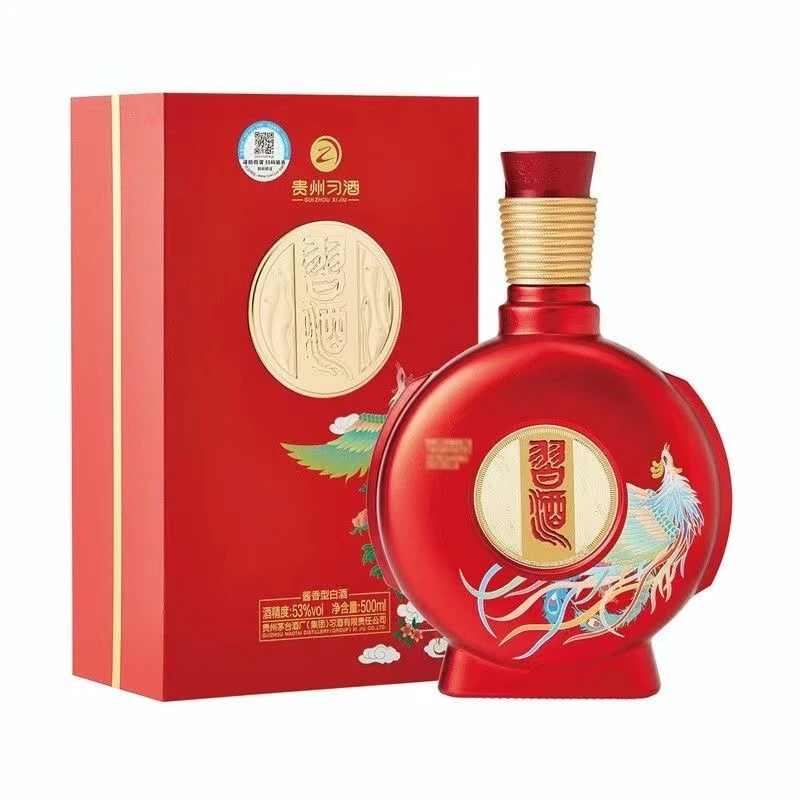 习酒酱香型白酒习酒喜宴53%vol500ml×1瓶宴席国潮收藏送礼 酒水