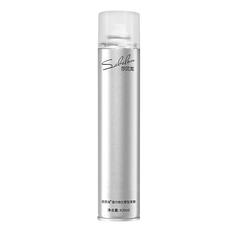 莎贝龙定型喷雾摩丝啫喱男女发型干胶420ml×1瓶强力速干古龙香氛