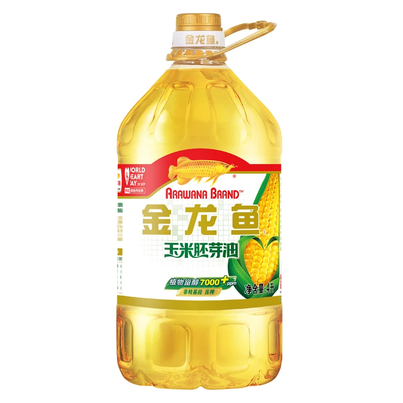 金龙鱼玉米油玉米油胚芽油4L×1瓶
