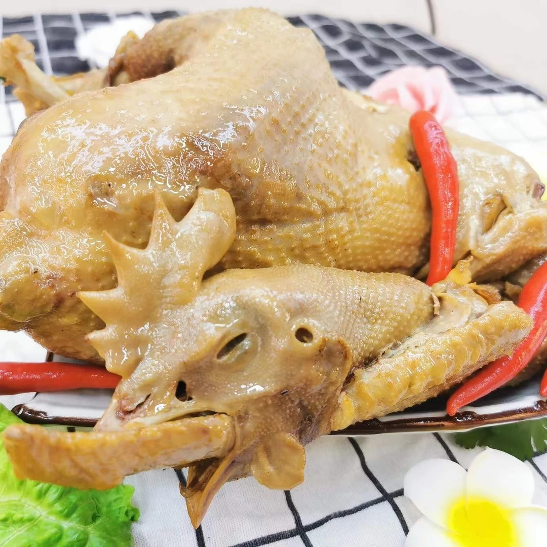 【清真】1只五香烧鸡老白烧鸡现卤现售现称重现打包（冷链包邮）