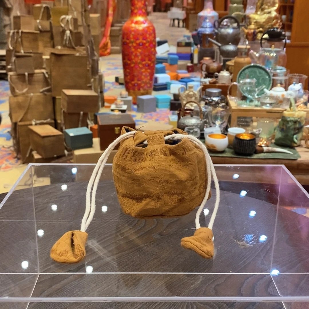 【闪购商品】茶道零配古朴收纳袋放杯子用278001