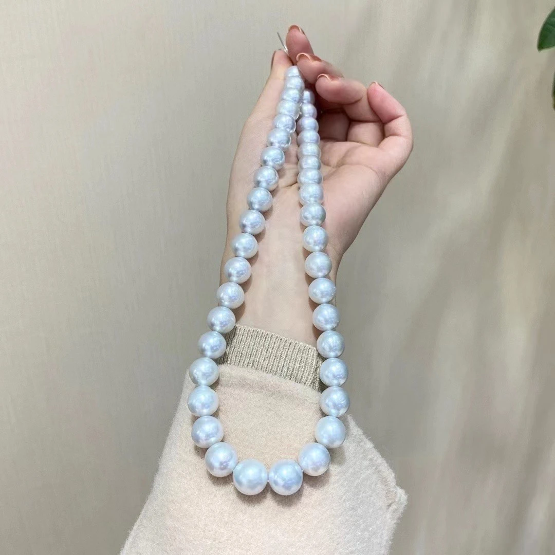 【小彤专属】澳白项链10-12mm 冷白极光满串RY8888定制