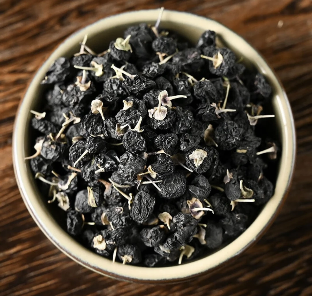 【黑枸杞】枸杞茶花茶冲泡营养丰富