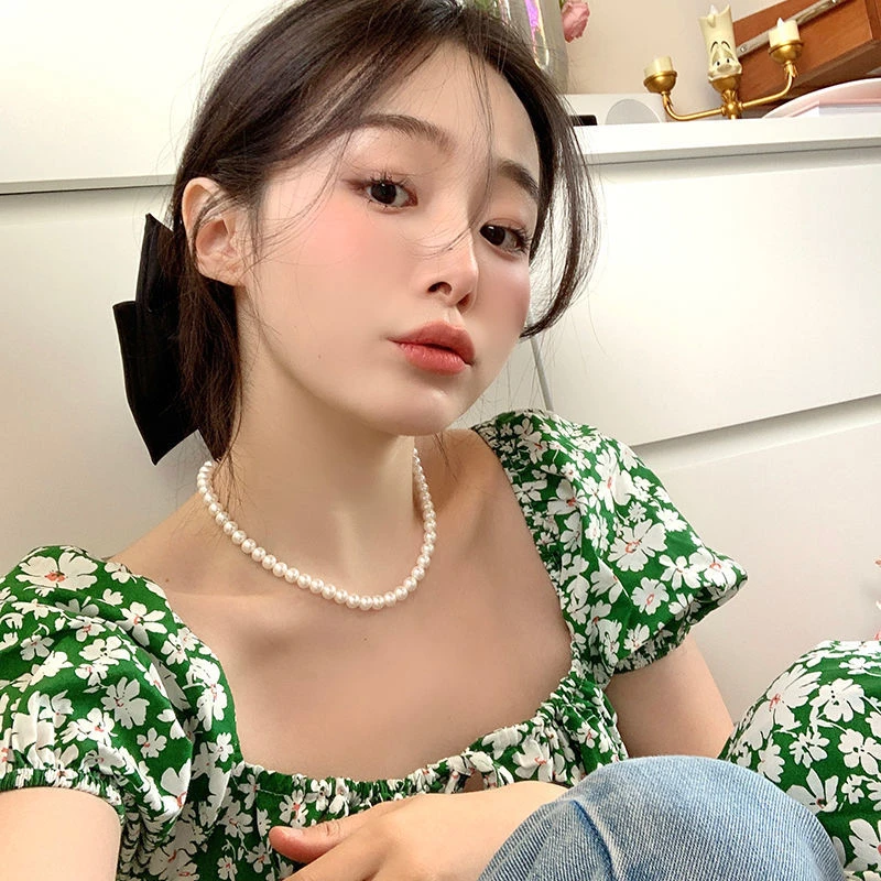 简约项链女轻奢小众设计感高级颈链夏季新款锁骨链配饰