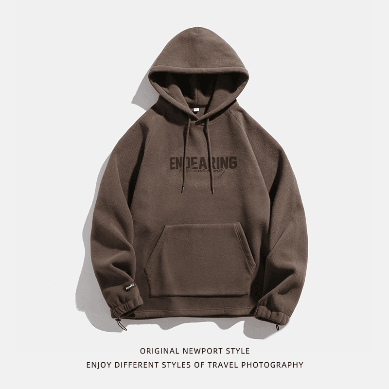 秋季新款美式字母卫衣男士连帽长袖休闲宽松韩版潮流百搭港风上衣